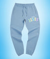 **EASTER SUNDAY EXCLUSIVE** Inspired by Jesus Sweat Pants Cloudy Blue (Pastel)