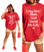 GOD SAVED MY LIFE SHORT SLEEVE TEE (RED/WHITE)