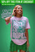 God is Love 90's Spray Paint Tee (White)