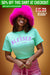 If Blessed Was a Person Tee (Mint/Purple)