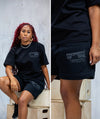 "PROPERTY OF GOD" SHORTS (BLACK/BLACK)