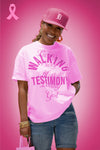 **BCAM** Walking Testimony Tee (Pink+Pink)
