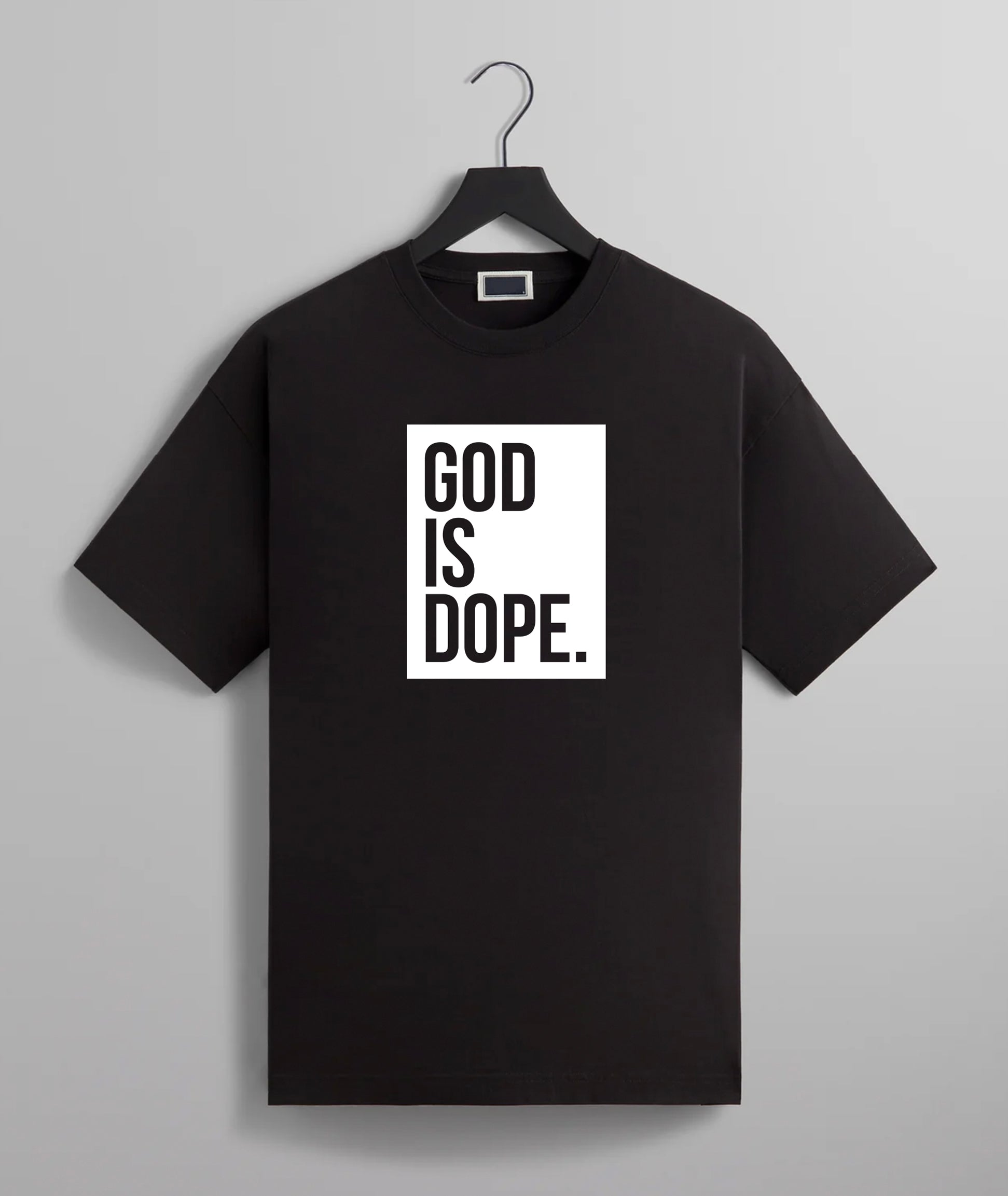 Classic Box Logo Tee (Black/White)