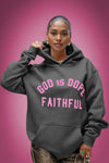 Faithful Lightweight Hoodie Charcoal/Bubble Gum