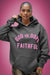 Faithful Lightweight Hoodie Charcoal/Bubble Gum