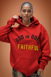 Faithful Lightweight Hoodie Red/Black/Gold