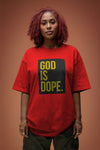 Box Logo Tee (Red/Black/Gold)