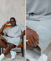 "PROPERTY OF GOD" SHORTS (GREY/GREY)