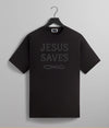**EASTER COLLECTION** "Jesus" Saves Thorn Tee (Black/Black)