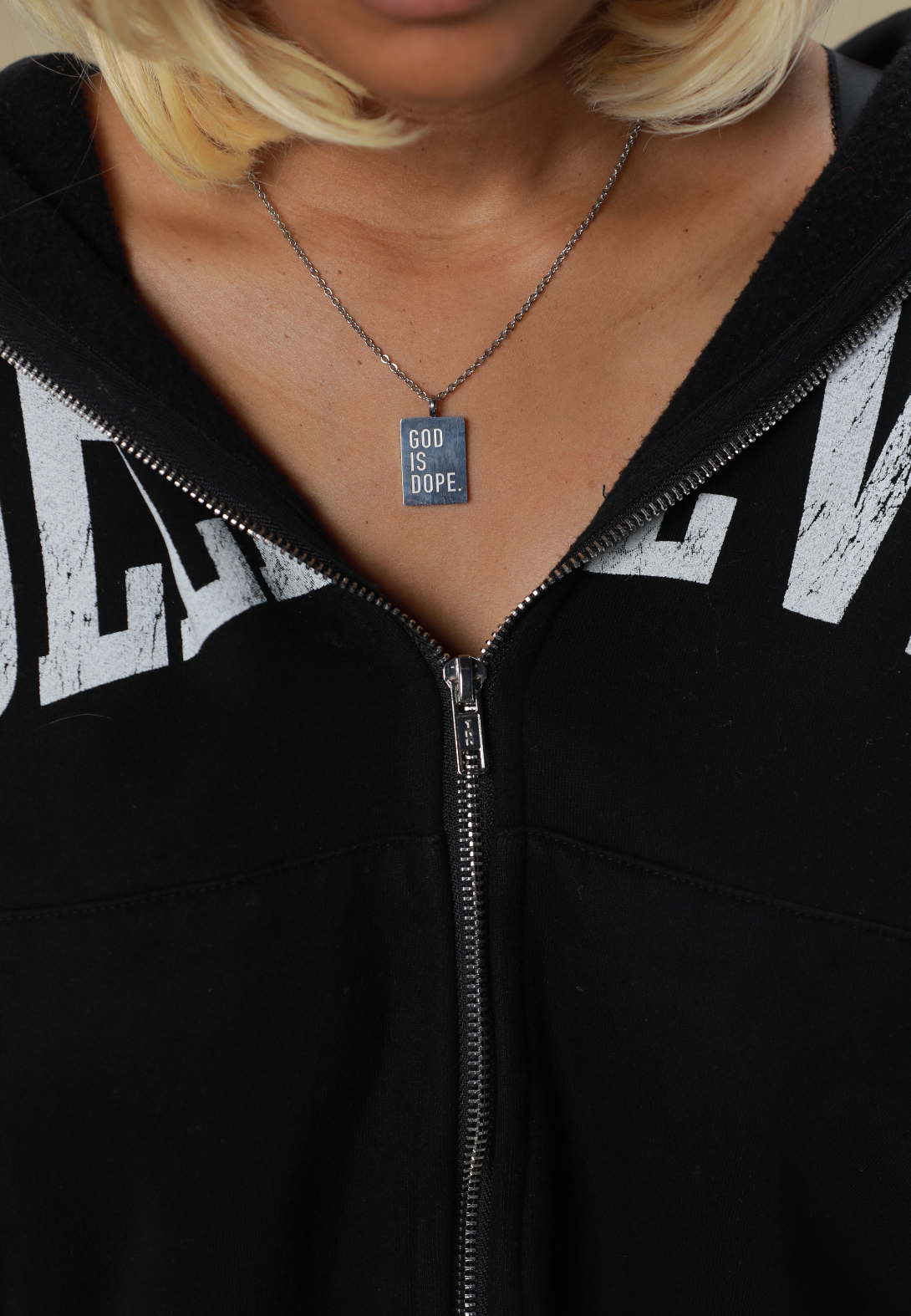 Silver + Gold Plated "Box Logo" Necklace Bundle (2 Per)