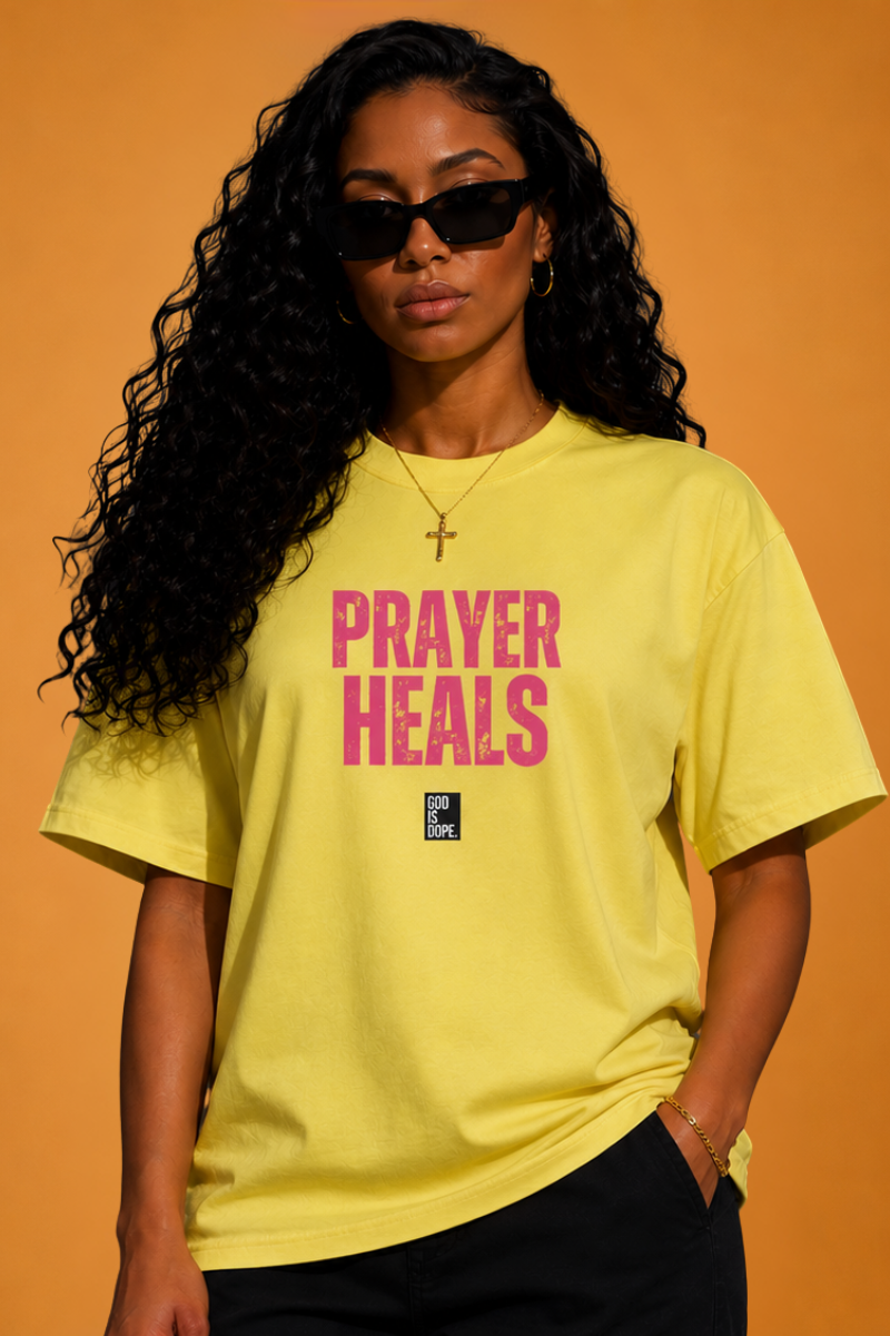 Prayer Heals ( Daisy/ Pink)