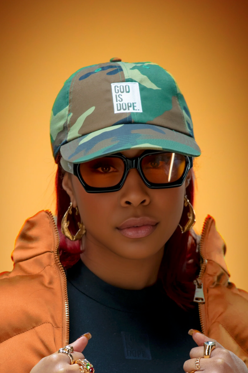 "BOX LOGO" HAT (CAMO/WHITE)