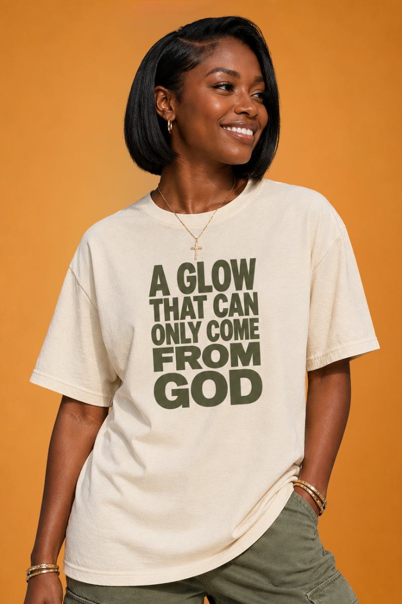 A Glow That Can Only Come From God ( Natural/ Military Green)