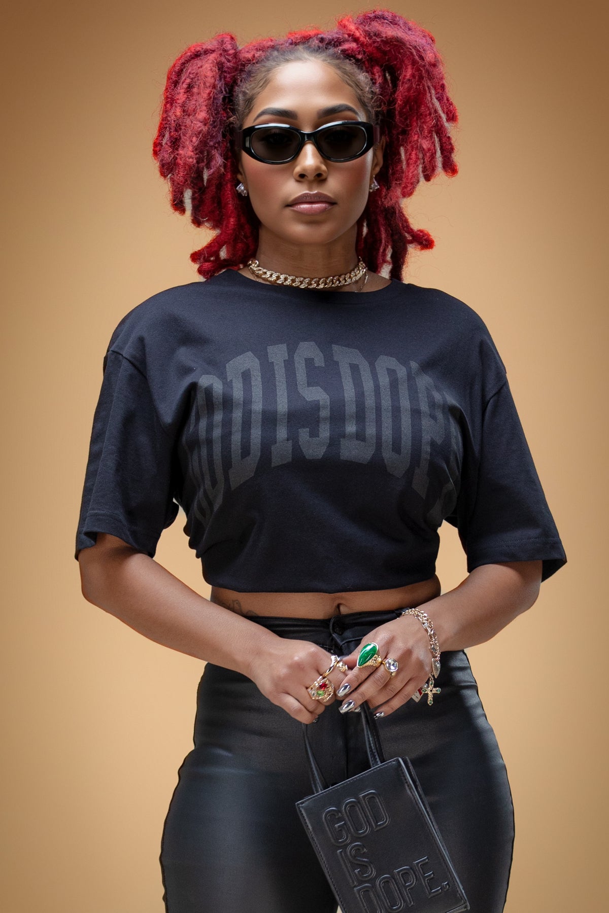 Arch Logo Tee (Black/Black)