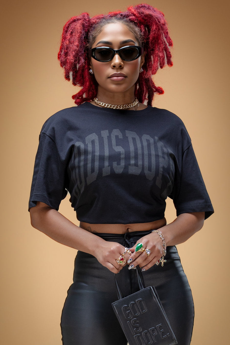 Arch Logo Tee (Black/Black)