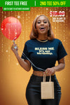 The Birthday Shirt (Black/Tan)
