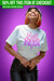 God Is Love Airbrush Tee (Red/Blue/Black)