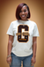 OVERSIZED BOX LOGO | GOD IS LOVE OVERLAY TEE (NAVY/GOLD)