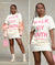 "WALK BY FAITH" TEE (NATURAL/PINK)