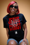 The Way. The Truth. The Life John 14:6 Tee (Black/Red)