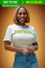 Just God Tee (Natural/Military Green)