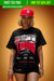 Wherever God Leads Me tee (Black/Red)