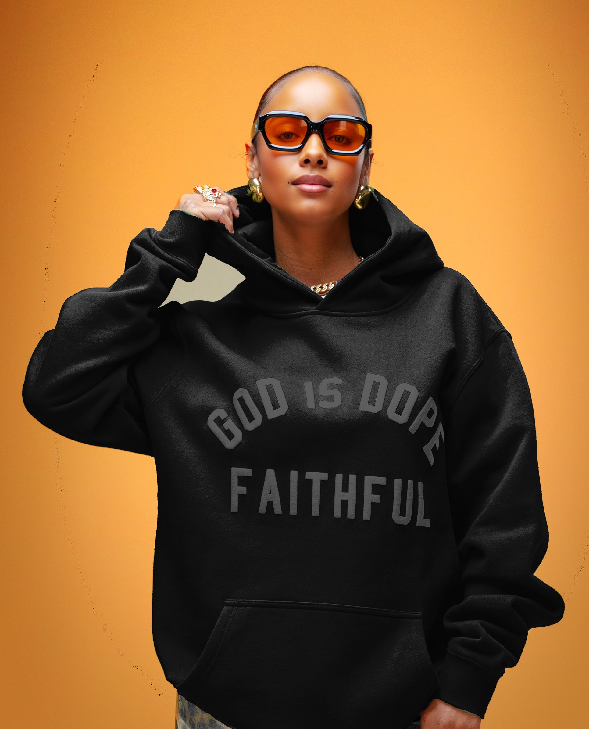 Faithful Lightweight Hoodie Black/Black (PRE-ORDER)