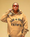 Faithful Lightweight Hoodie Old Gold/Black