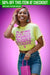 I Am Because God Is Tee (Pink Chocolate)