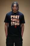 Pray Through The Storm (Black/Natural/Red)