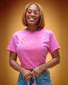 Box Logo Tee (Pink/Pink)
