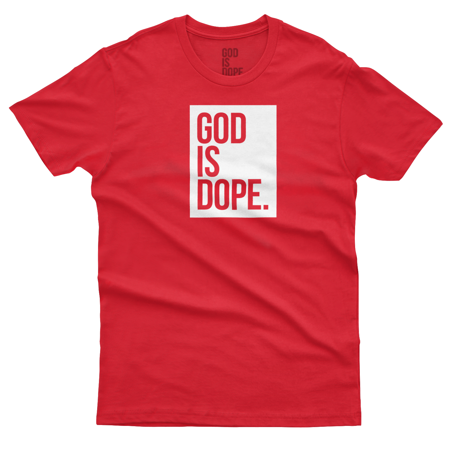 LV Checker Box Logo Tee (TAN/BROWN/ORANGE) - God Is Dope