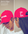 “JUST GOD" HAT (RED/WHITE)